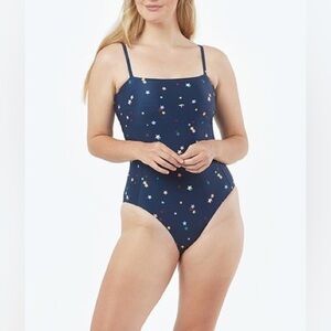 Summersalt Navy Star Print One Piece Swimsuit